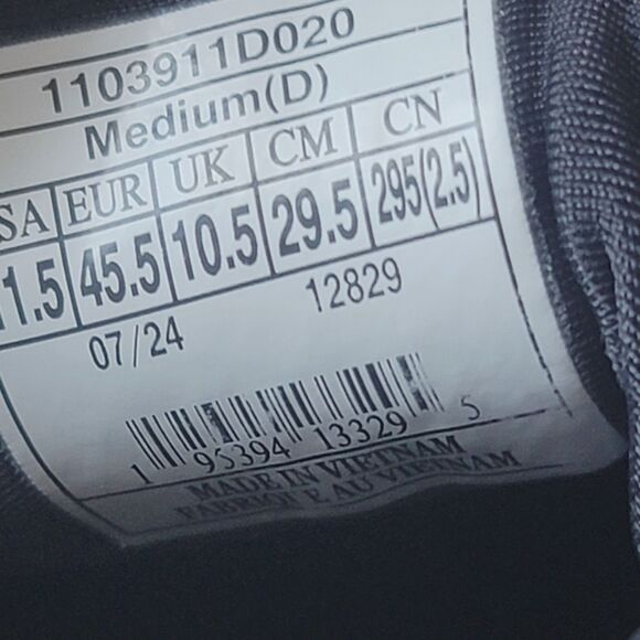 Brooks Adrenaline GTS 23 Mens Size  11.5 Shoes Black Gym Running Sneaker - Picture 11 of 13